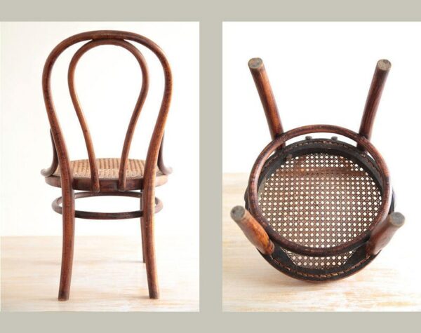 SILLA THONET ORIGINAL CON SELLO - Imagen 2